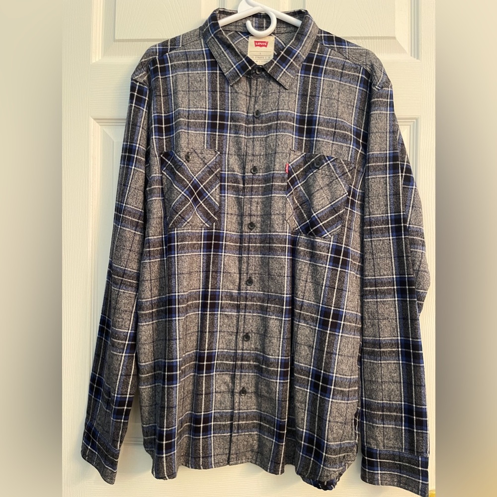 NWOT Mens Levi’s Flannel